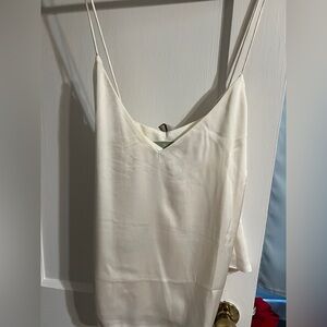 H&M Cream Spaghetti Strap Camisole